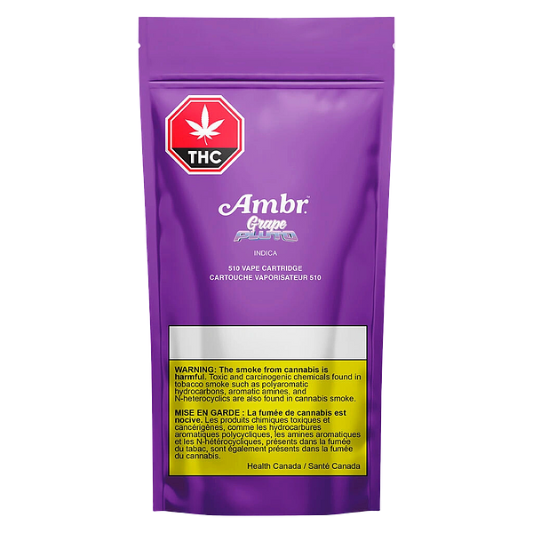 AMBR - Indica Grape Pluto 510 Thread Cartridge