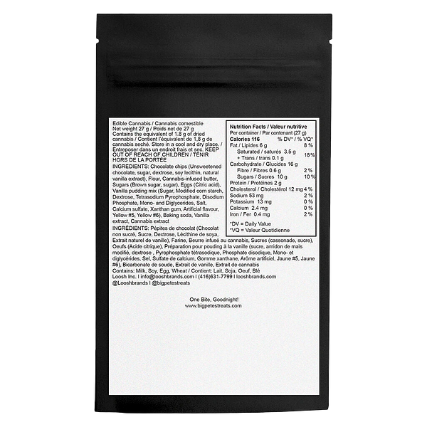 Big Pete's Treats - Nighttime CBN Cookie