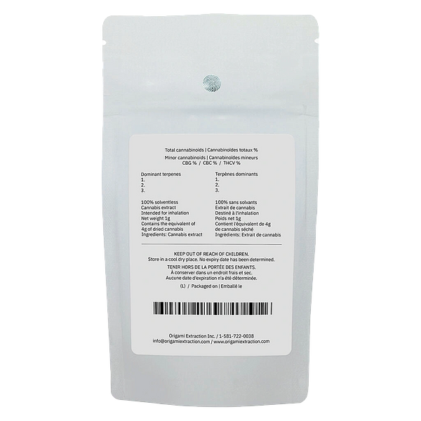 Polar - Black Mountain Side Live Hash Rosin