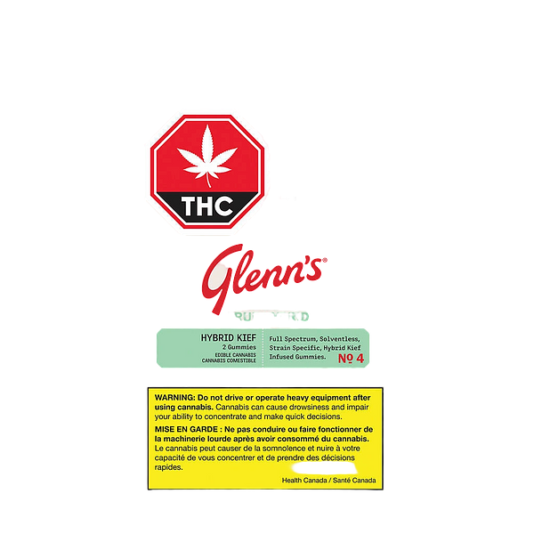 Glenn's - Full Spectrum Strain Specific Kief Gummies