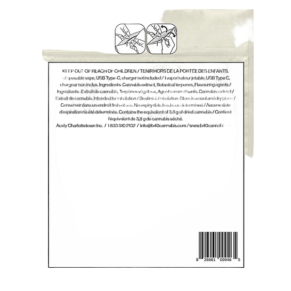 Back Forty - Iced Grape Disposable Pen