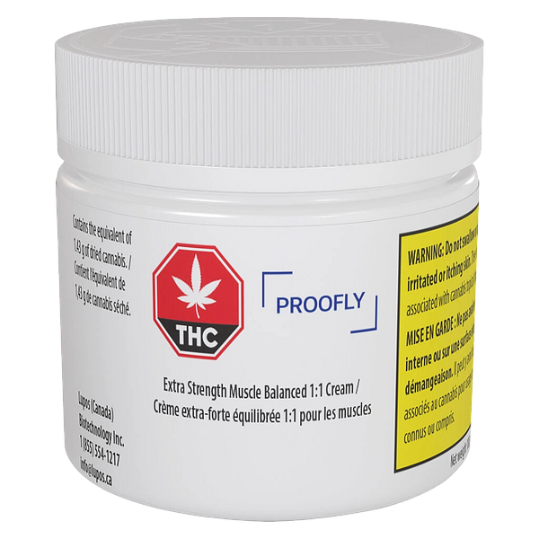 Proofly - Extra Strength Muscle Balanced 1:1 Cream