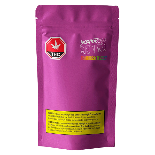 BOXHOT 1000 - Retro Rainbow Burst 510 Thread Cartridge