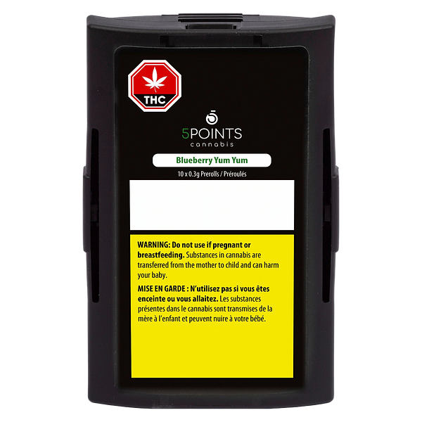 5 Points Cannabis - Blueberry Yum Yum Pre-Roll