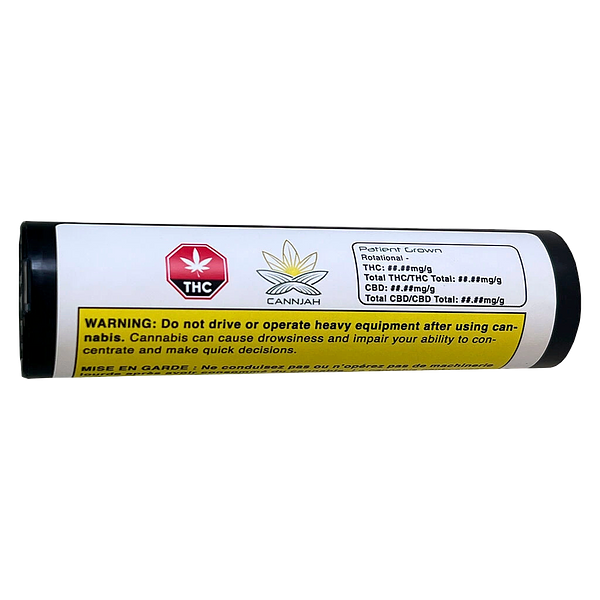 CannJah Pharm Inc. - Patient Grown Pre-Rolls