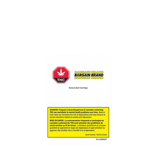 Bargain Brand - Banana Split 510 Thread Cartridge