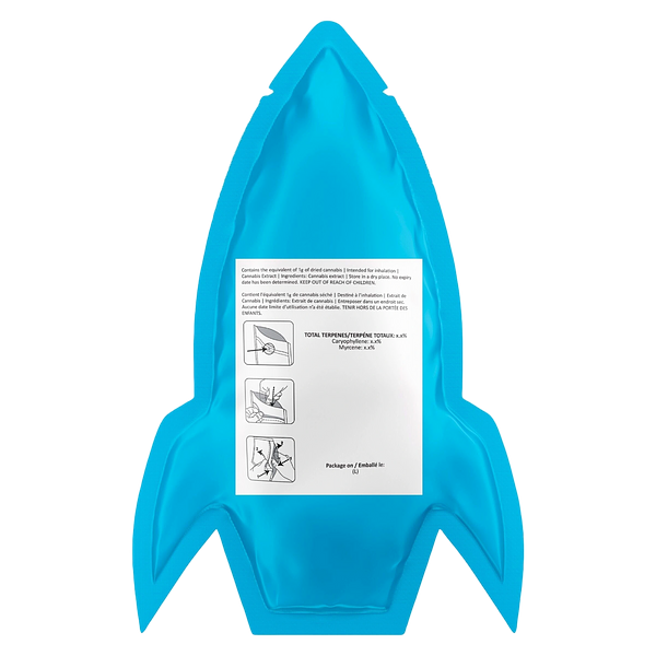 RAD - Blue Razz Fuel Cell Ceramic 510 Thread Cartridge