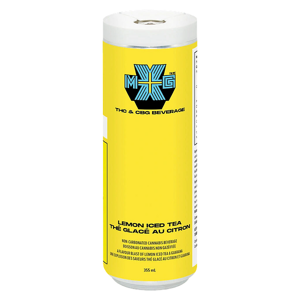 XMG+ - Lemon Iced tea THC + CBG + Guarana