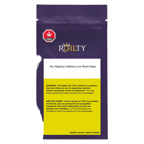 Roilty - Her Majesty's Melons Live Resin 510 Cartridge