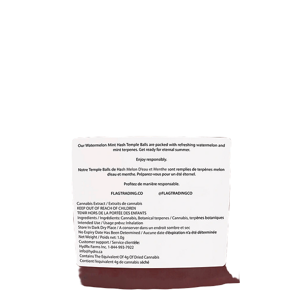Flag Trading Co. - Watermelon Mint Hash Temple Ball