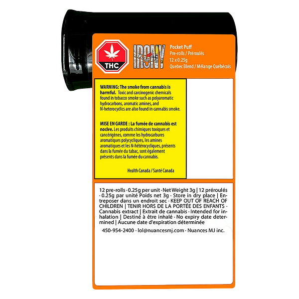 IRONY - Pocket Puff Pre-Roll