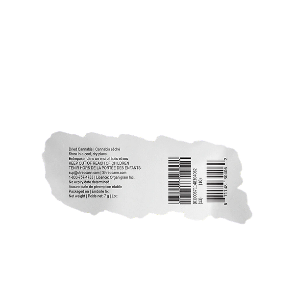SHRED - Supersonic Citrus THCv