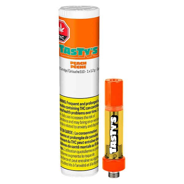 Tasty's - Peach 510 Thread Cartridge