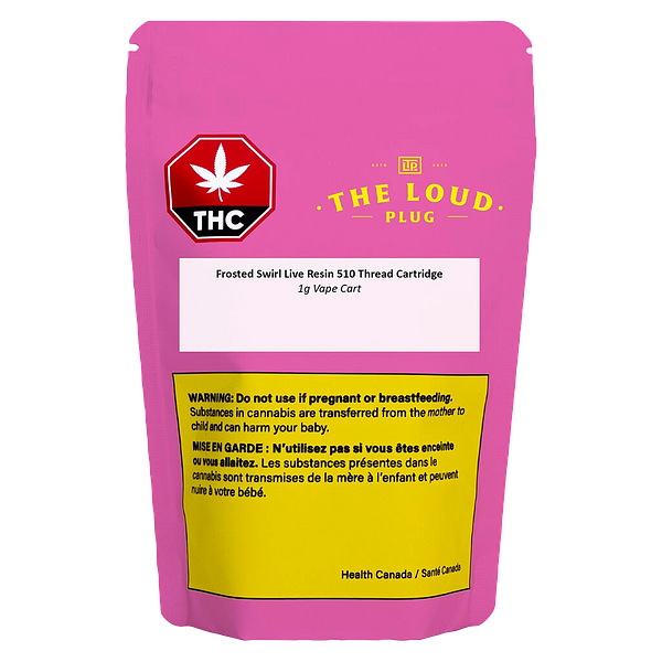 TERP GUSH - Frosted Swirl Live Resin 510 Thread Cartridge