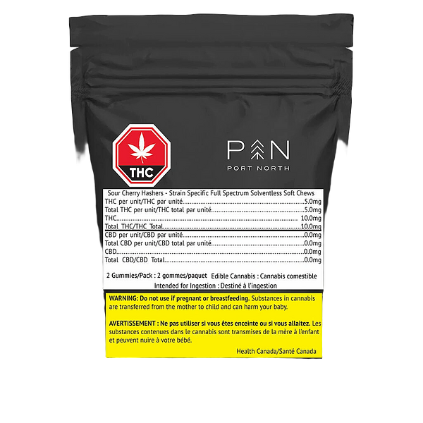 Port North - Sour Cherry Hashers - Strain Specific Full Spectrum