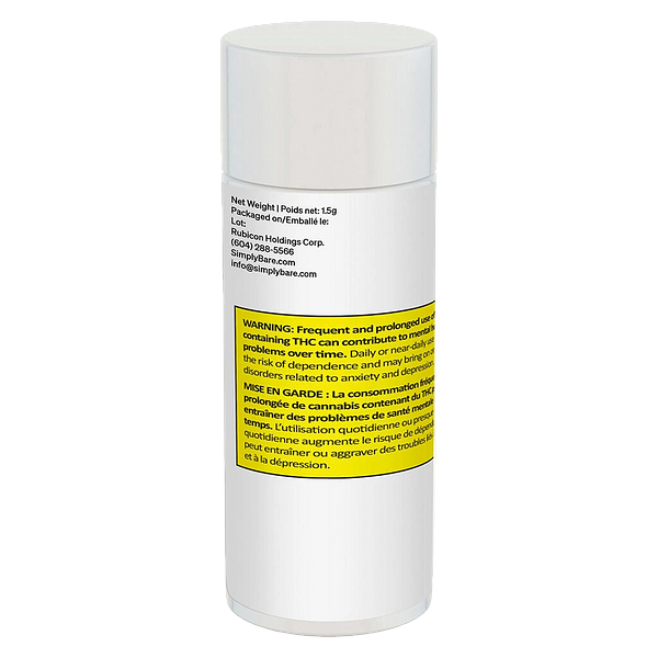 Simply Bare - BC Organic White Rainbow Pre-Roll