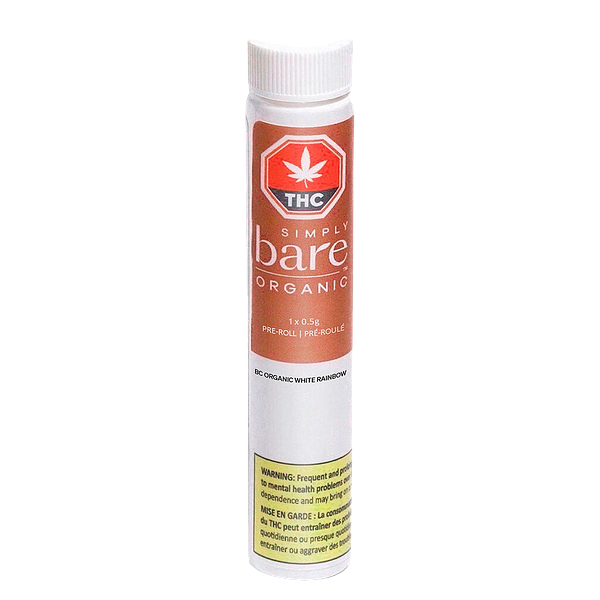 Simply Bare - BC Organic White Rainbow Pre-Roll