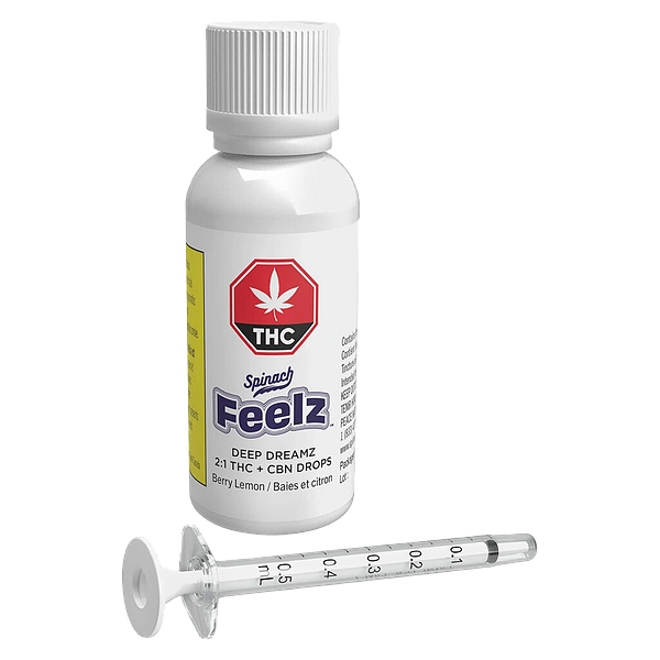 Spinach FEELZ - Deep Dreamz THC + CBN Drops