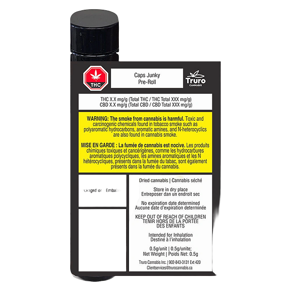 Truro - Caps Junky Pre-Roll