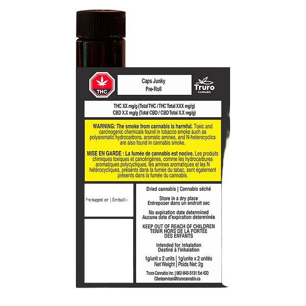 Truro - Caps Junky Pre-Roll