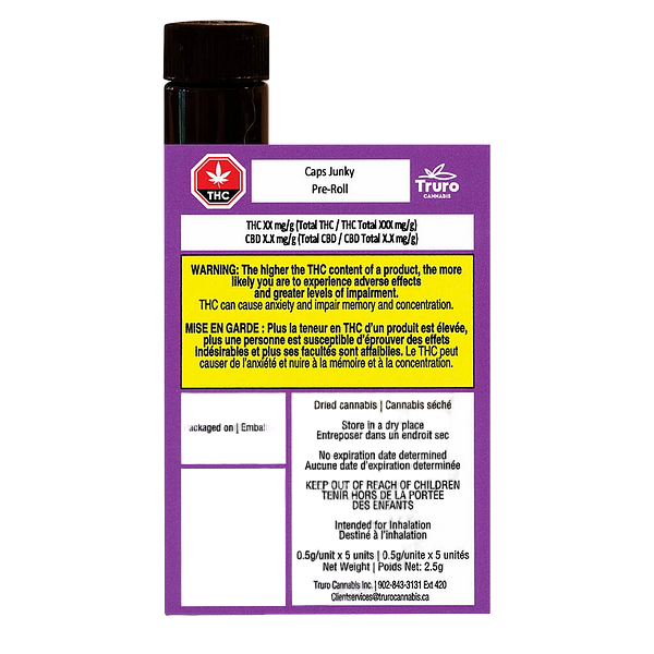 Truro - Caps Junky Pre-Roll