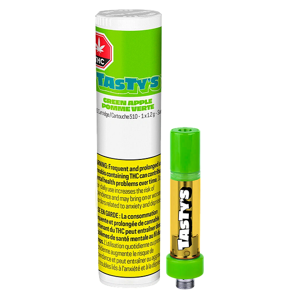 Tasty's - Green Apple 510 Thread Cartridge