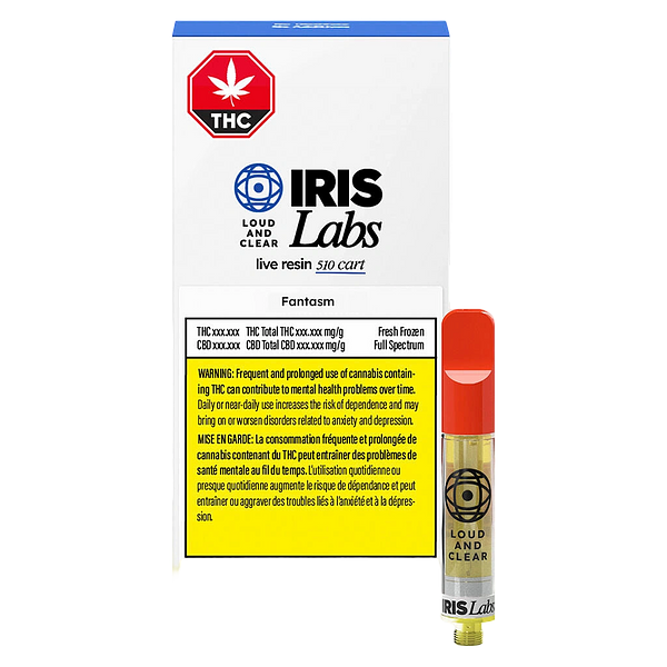 IRIS Labs - Fantasm Live Resin 510 Thread Cartridge