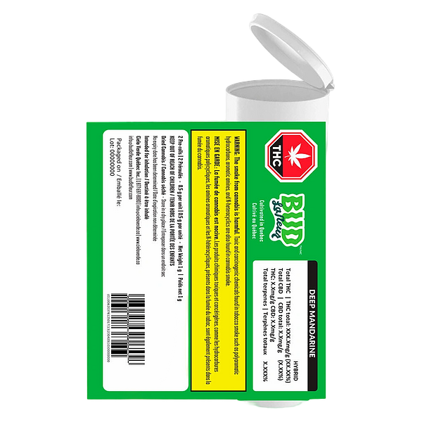 Bud Lafleur - Deep Mandarine Pre-Rolls