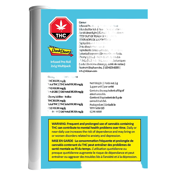 Dank Diner - Infused Multi Strain Pre-roll Pack