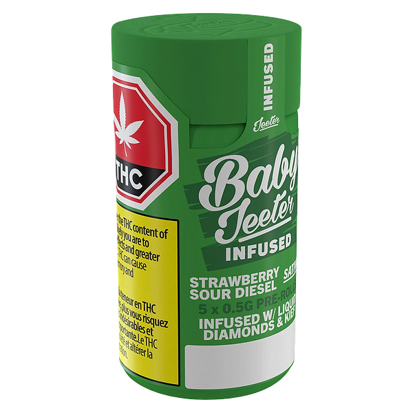 Jeeter - Baby Jeeter Infused Strawberry Sour Diesel Pre-Roll