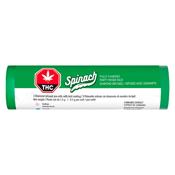 Spinach - Fully Charged Party Pack Infused Pre-Roll Multi-pack