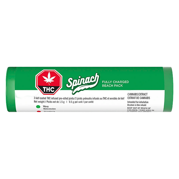 Spinach - Fully Charged Tropical Pack Infused Pre-roll Multi-pack