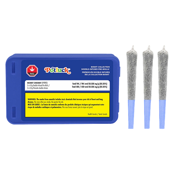 Potluck - Berry Cherry Infused Pre-Roll