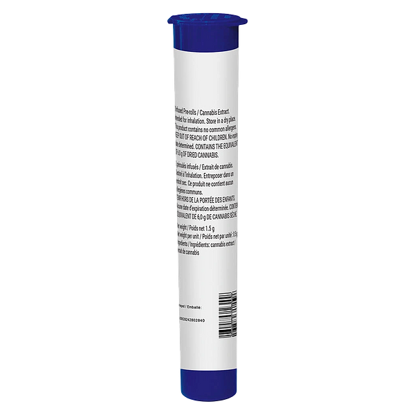 Color Cannabis - Blueberry Seagal Live Resin Infused Pre-Roll