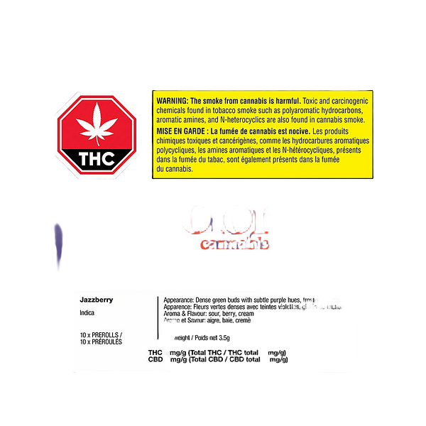 Color Cannabis - Jazzberry Pre-Roll