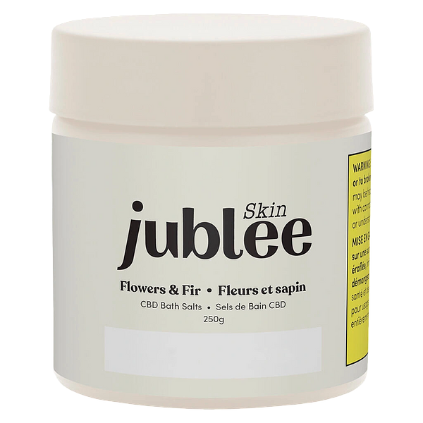 Jublee Skin - CBD Bath Salts Flowers & Fir