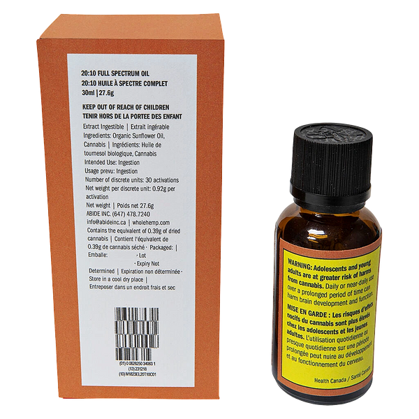 Abide - 20:10 Full Spectrum Oil