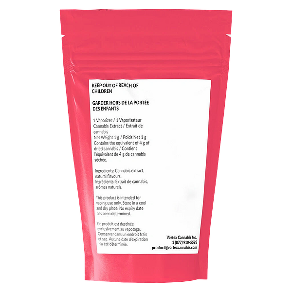 Vortex - ZKTLZ Pure Live Resin All in One Box Cart