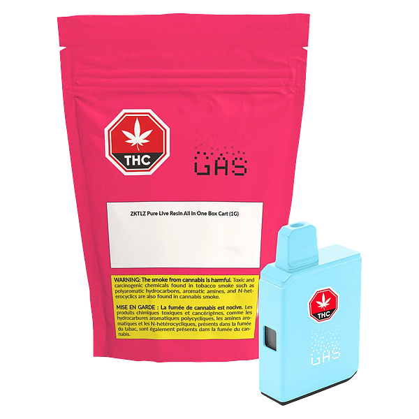 Vortex - ZKTLZ Pure Live Resin All in One Box Cart