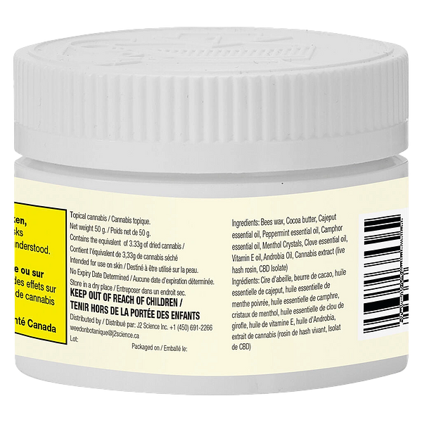 Weedon Botanique - Green Tiger - Balance Balm