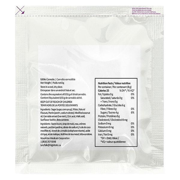 HighXotic - Tenten Sunny Drift Live Rosin Gummy image 3