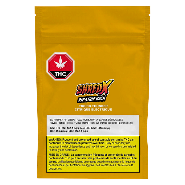SHRED X - Tropic Thunder Rip Strip Hash