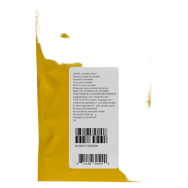 SHRED X - Tropic Thunder Rip Strip Hash