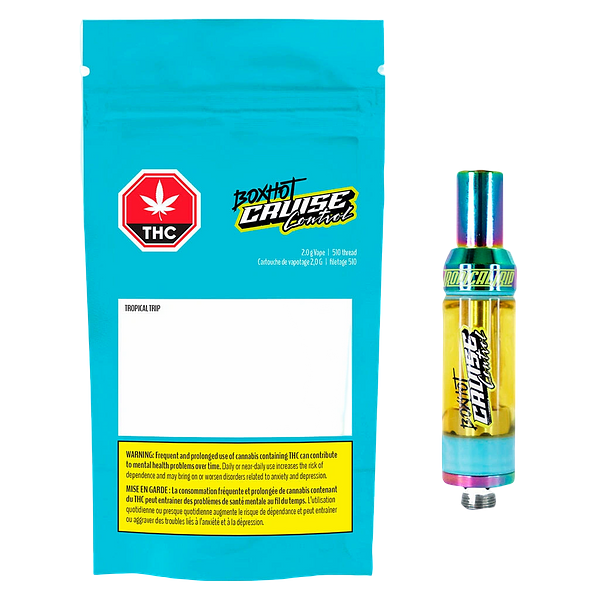 BOXHOT Cruise Control - Tropical Trip Prefilled 510 Thread Cartridge