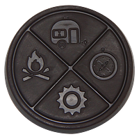 The Hazy Camper - Hazy Mint Thc Organic Dark Chocolate