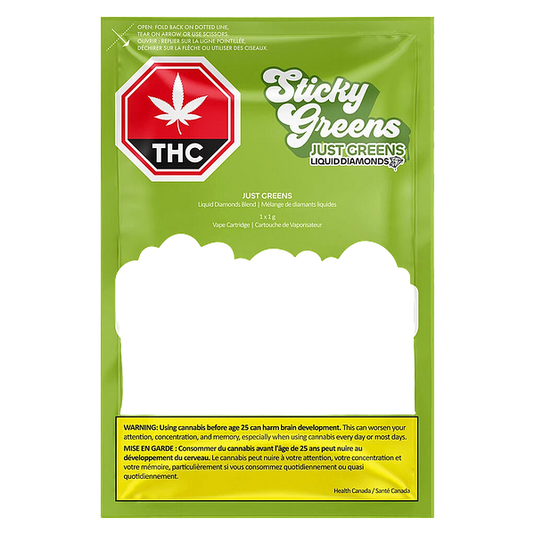 Sticky Greens - Just Greens 510 Thread Cartridge