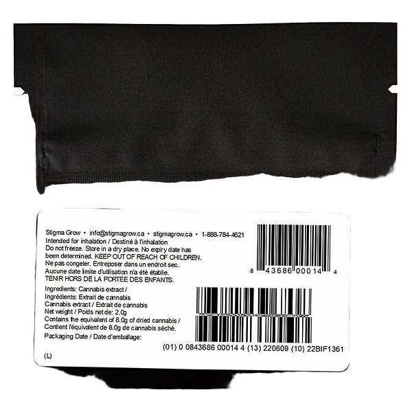 Dab Bods - Blueberry Resin Infused Milled Flower