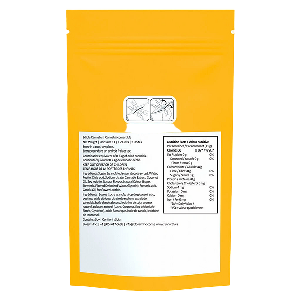 Fly North - Live Rosin Lemon Soft Chews