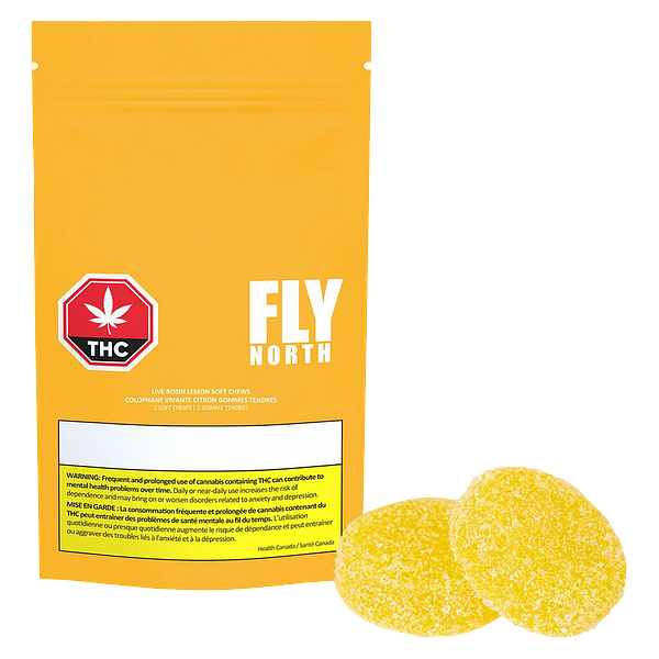 Fly North - Live Rosin Lemon Soft Chews