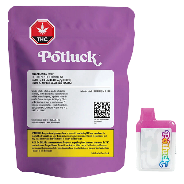 Potluck - Grape Jelly Disposable Vape